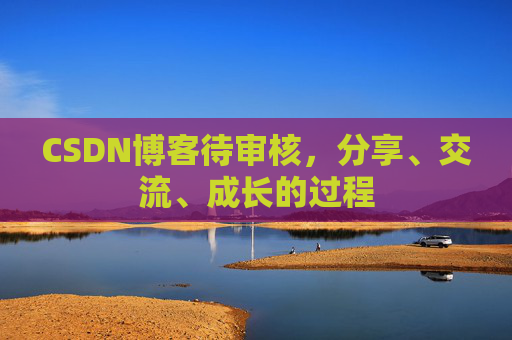 CSDN博客待审核，分享、交流、成长的过程